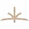 Ekena Millwork Davenport Smooth Timber Gable Bracket, Douglas Fir, 60"W x 30"H x 1 1/2"D x 3 1/2"F, 12/12 Pitch GBW060X30X0204DAV00SDF - alternate 1